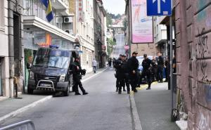 Foto: Admir Kuburović / Radiosarajevo.ba / Jake policijske snage na ulicama glavnog grada