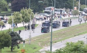 Foto: Dženan Kriještorac / Radiosarajevo.ba / Policajci se razisšli nakon Povorke