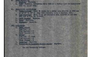 Foto: 301bg.com / Izvještaj britanske avijacije nakon bombardovanja 8. septembra 1944. godine