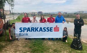 Foto: Sparkasse Bank / Eko akcija na koritu rijeke Željeznice