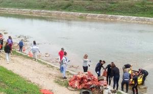 Foto: Sparkasse Bank / Eko akcija na koritu rijeke Željeznice