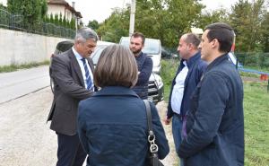 Foto: Općina Centar / Nedžad Ajnadžić obišao lokaciju na Kromolju