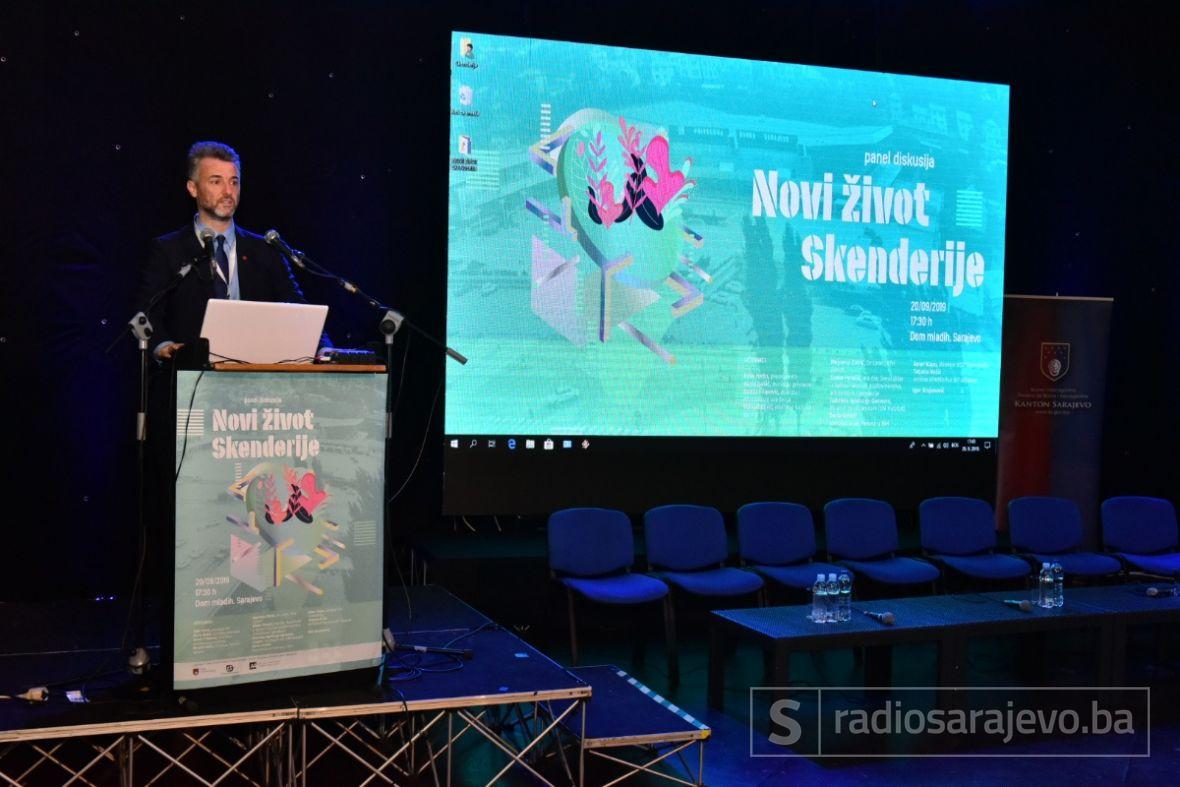 Foto: Admir Kuburović / Radiosarajevo.ba/Panel diskusija o Skenderiji