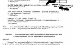 Foto: Građani MZ Pofalići I / Dokumenti koje su mještani poslali nadležnima