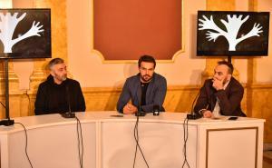 Foto: A. Kuburović/Radiosarajevo.ba / Nihad Kreševljaković, Nermin Muzur i Dino Mustafić