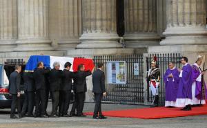 Foto: EPA-EFE / Svjetski lideri tokom pogrebne službe za Jacquesa Chiraca