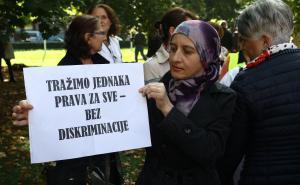 Foto: Dž. Kriještorac/Radiosarajevo.ba / Protest medicinara u Sarajevu
