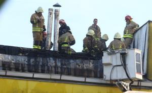Foto: Dž. Kriještorac/Radiosarajevo.ba / Pogledajte situaciju ispred Klasa nakon što je izgorio krov