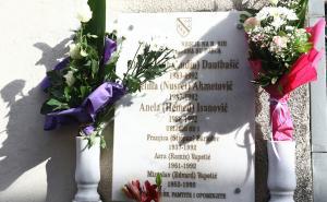 Foto: Dž. Kriještorac/Radiosarajevo.ba / Sjećanje na ubistvo šest Sarajlija u Tahtali sokaku 