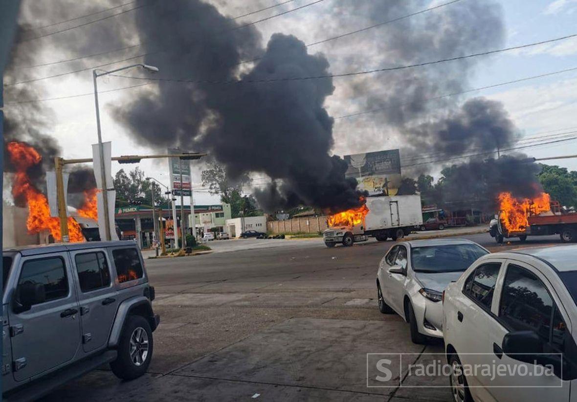 Foto: EPA-EFE/U meksičkom Culiacanu izbili su sukobi