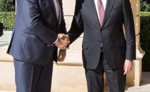 Foto: Predsjedništvo BiH / Milorad Dodik se sastao sa predsjednikom Azerbejdžana Ilhamom Aliyevim