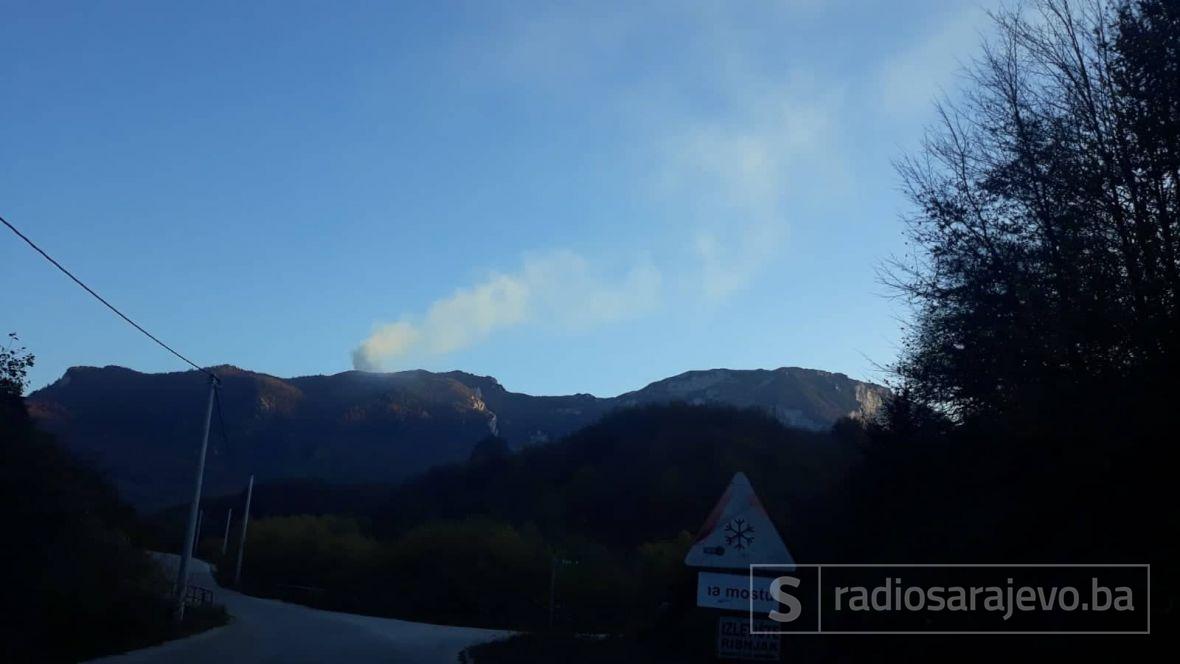 FOTO: Radiosarajevo.ba/Požar na Treskavici