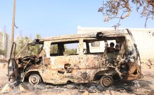 FOTO: AA / Mjesto na kojem je navodno ubijen vođa ISIL-a