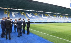 Foto: Press KS / Čelnici KS posjetili stadion Grbavica
