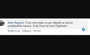 Facebook / Objava Amira Begovića, oca Asmira koja je kasnije obrisana