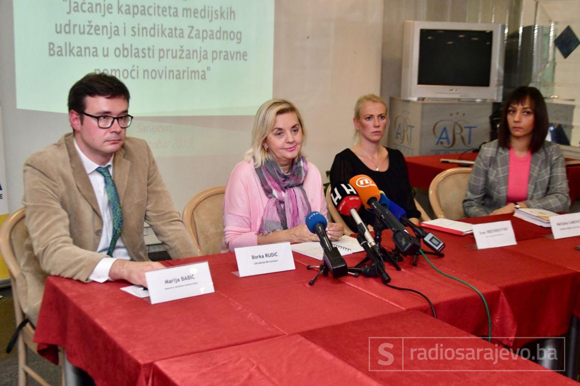 Foto: Dž. Kriještorac/Radiosarajevo.ba/Svjetski dan borbe protiv nekažnjivosti napada na novinare