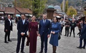 Foto: A. Kuburović/Radiosarajevo.ba / Švedska princeza sa suprugom obišla simbole Sarajeva