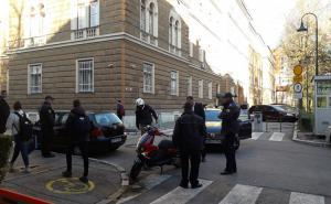 FOTO: Radiosarajevo.ba / Nesreća se dogodila u blizini jednog od službenih ulaza u zgradu Predsjedništva BiH