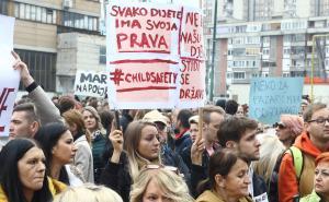 Foto: Dž. Kriještorac/Radiosarajevo.ba / Protesti u Sarajevu