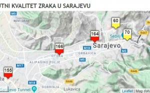 PrtScr / Zagađenje zraka u Sarajevu