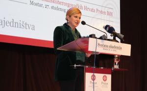 FOTO: AA / Predsjednica Republike Hrvatske Kolinda Grabar - Kitarović tokom današnje posjete Bosni i Hercegovini