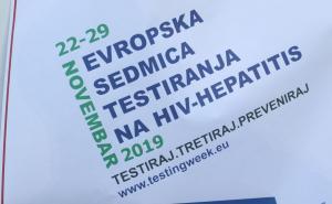 Foto: Dž. Kriještorac/Radiosarajevo.ba / Besplatno testiranje na HIV i hepatitis i trajat će sve do 20 sati.