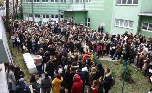 Foto: Dž. Kriještorac/Radiosarajevo.ba / Protest studenata u Sarajevu