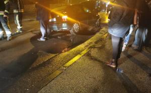FOTO: 24sata.hr / Jedno je vozilo propalo u rupu na cesti u Zagrebu