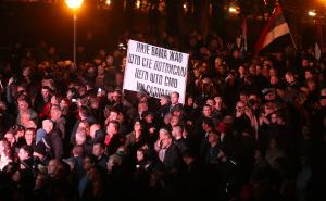 Foto: Siniša Pašalic i Goran Šurlan/RAS/Srbija / Protesti opozicije i veterana u Banjoj Luci