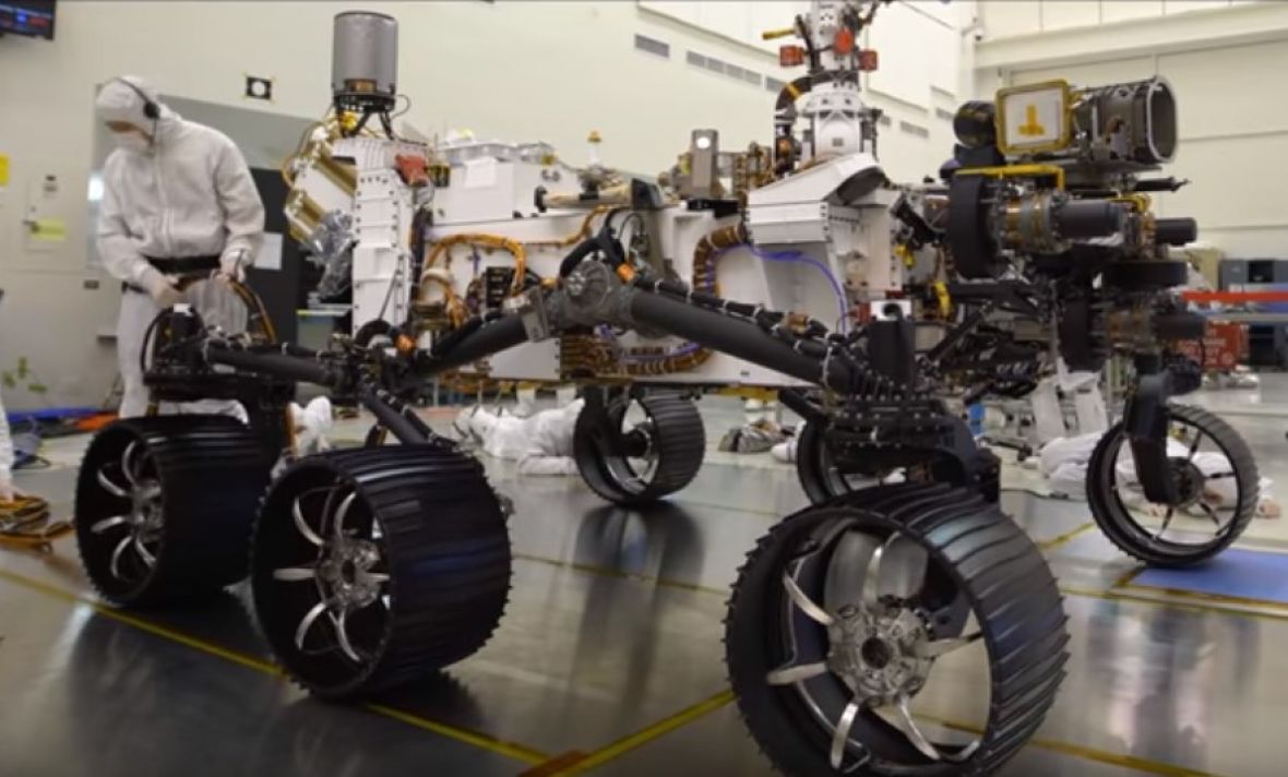 Foto: Printscreen/Mars 2020 rover