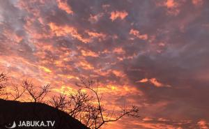 Foto: Jabuka.tv / Prelijepo nebo iznad Mostara