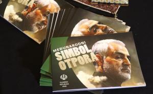 Foto: Dž. Kriještorac/Radiosarajevo.ba / U Ambasadi Irana otvorena knjiga žalosti za Qassema Soleimanija