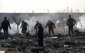 Foto: EPA-EFE / Rušenje ukrajinskog aviona u Iranu, januar 2020.