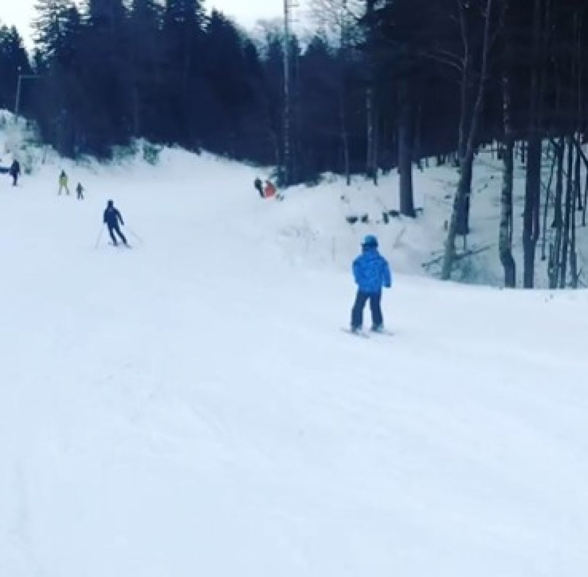 PrtScr/Ismail Zulfić na skijanju