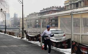 FOTO: Radiosarajevo.ba / ALija Imamović u štafeti Unusual Marathona