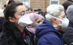 Foto: Dž. Kriještorac/Radiosarajevo.ba / Građani Sarajeva protestirali zbog zagađenja zraka