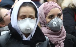 Foto: Dž. Kriještorac/Radiosarajevo.ba / Građani Sarajeva protestirali zbog zagađenja zraka