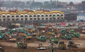 FOTO: AA / POčela izgradnja dvije bolnice u gradu Wuhan