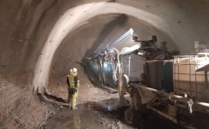 FOTO: Fena / Radovi na izgradnji tunela Hranjen