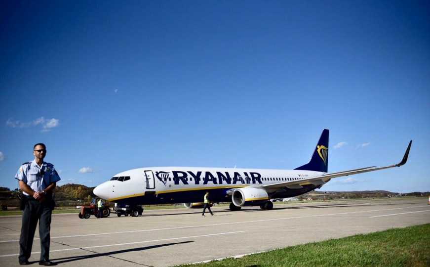 RyanAir avion na Aerodromu u Banjoj Luci