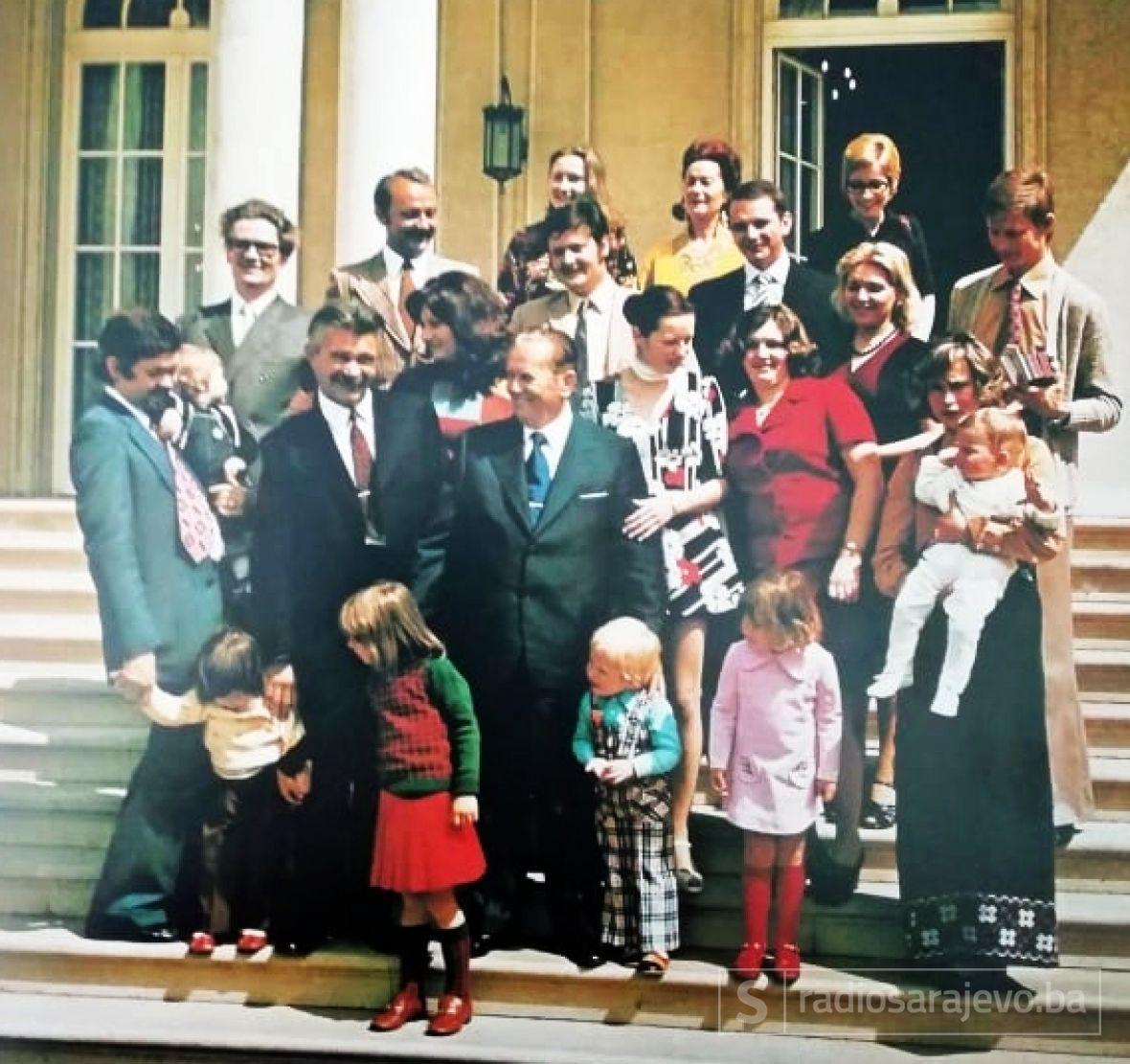 Foto: Tito ilustrovana biografija/Tito i porodica 1975.