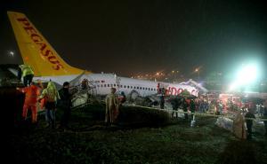 FOTO: AA / Nesreća na međunarodnom aerodromu Sabiha Gokcen