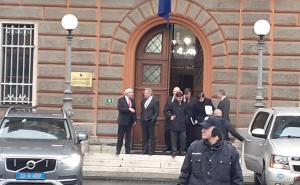 FOTO: Radiosarajevo.ba / Ambasadori napuštaju zgradu Predsjedništva BiH