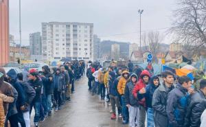 Foto: Tuzlanski volonteri / U Tuzli je sve veći broj migranata 