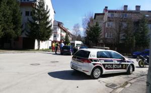 Foto: Radiosarajevo.ba  / Sudar dva vozila na Dobrinji