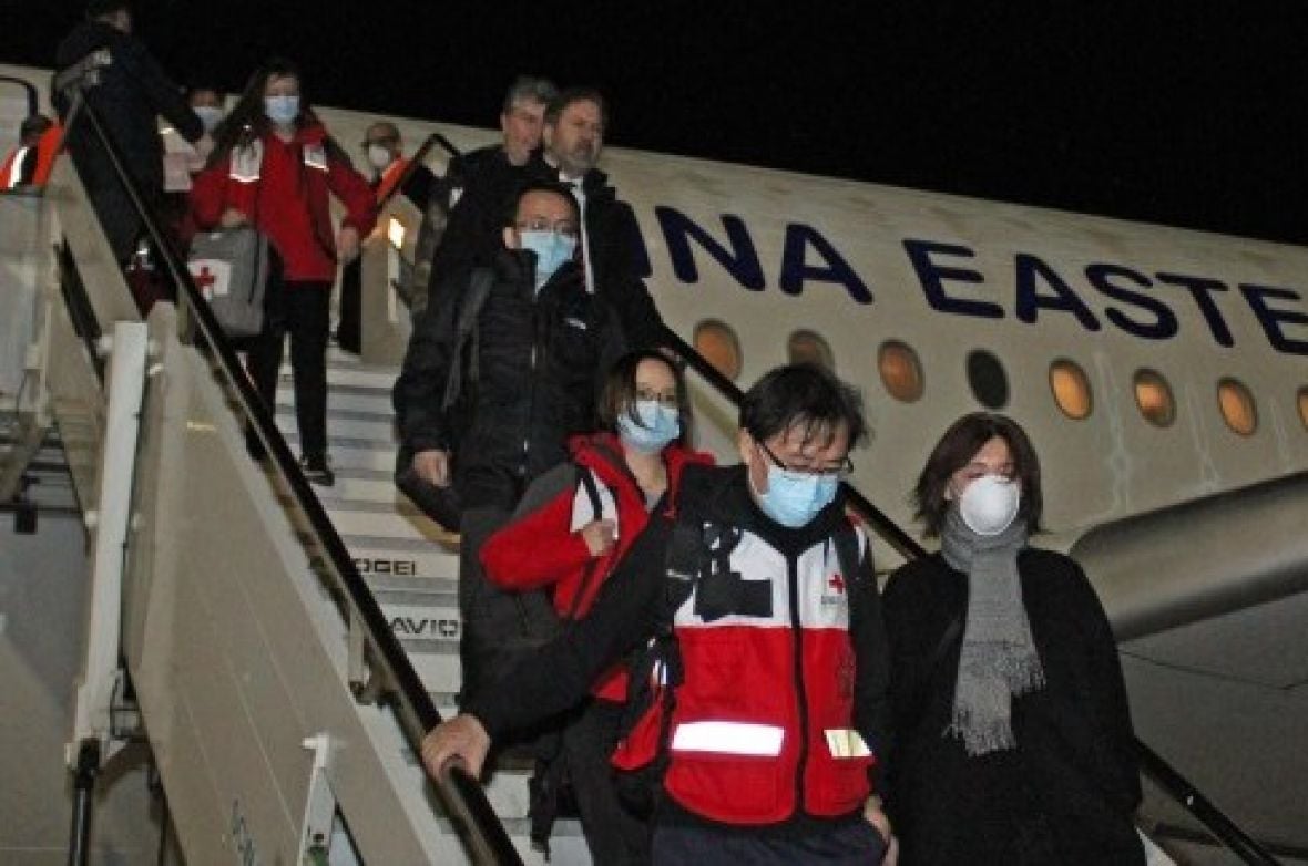 Foto: Corriere Della Sera/Kineski ljekari stigli u Rim