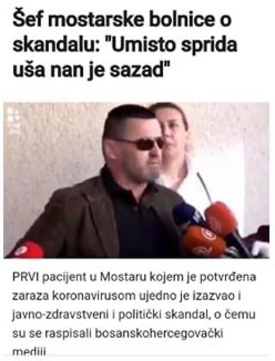 Ante Kvesić, direktor SKB Mostar - undefined