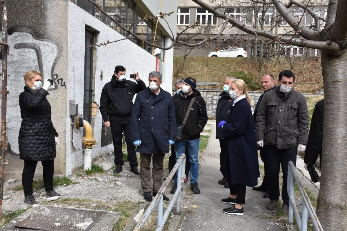 Foto Dio Građevinskog Fakulteta U Sarajevu Se Pretvara U