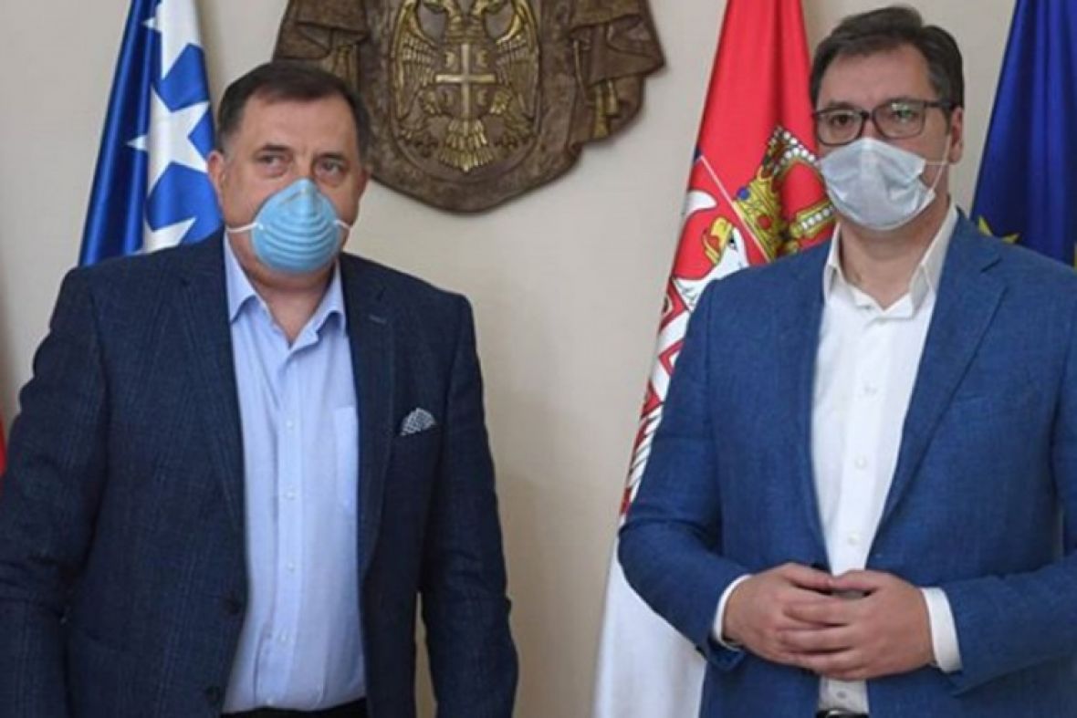 Foto: Instagram/Dodik i Vučić