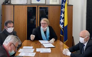 Foto: MVP BiH / Ministrica Bisera Turković razgovarala s nekoliko ambasadora